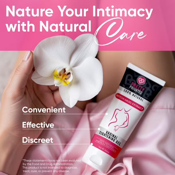 V Tightening Gel for Vag, Natural Firming - 1 oz Gel Tube (Made in USA)